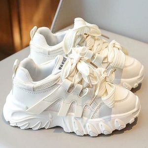 ⭐️BRAND NEW⭐️Kids White Stylish Chunky Sneakers